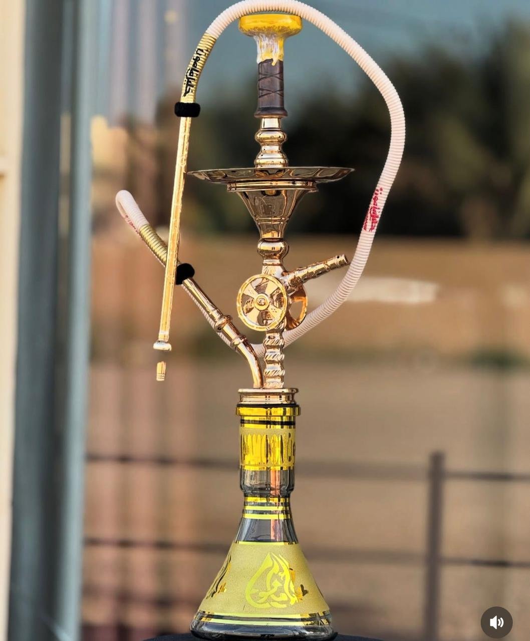 شيشة سفري للرحلات